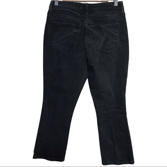 UNIVERSAL THREAD‎ BACK HIGH RISE KICK BOOT CROP JEANS SIZE 6/28R - Picture 3 of 15